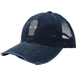 Ghetto 3D Mask Ανδρικό Καπέλο Jockey με Δίχτυ Snapback Υφασμάτινο Navy Μπλε