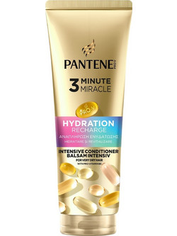 Pantene Pro-V 3 Μinute Miracle Hydration Conditioner για Επανόρθωση 220ml