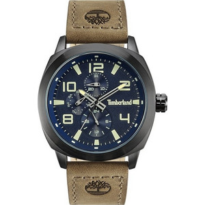Timberland Brantford-Z Ανδρικό Ρολόι με Καφέ Δερμάτινο Λουράκι TDWGF9001701
