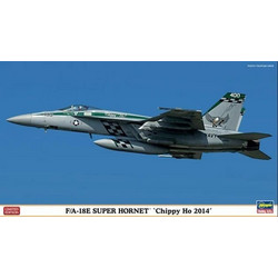 Hasegawa F/A-18E Super Hornet Chippy Ho 2014 Συναρμολογούμενο Πλαστικό Μοντέλο Αεροπλάνου 1:72