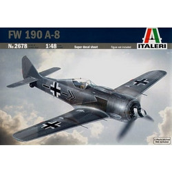 Italeri Focke-Wulf Fw 190A-8 Συναρμολογούμενο Πλαστικό Μοντέλο Αεροπλάνου 1:48