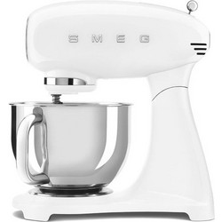 Smeg SMF05WHEU Κουζινομηχανή 800W με Ανοξείδωτο Κάδο 4.8lt