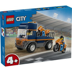 Lego City Motorcycle Transporter για 4+ Ετών 60491