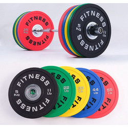 Mds Pro Δίσκος Ολυμπιακού Τύπου Bumper 15kg Φ50mm