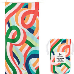 Dock & Bay Fruit Loops Πετσέτα Θαλάσσης Microfiber 90x160cm