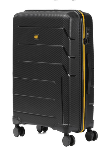CAT Venture 84922-01 Βαλίτσα Μεγάλη 77x49x29cm με 4 Ρόδες Μαύρη