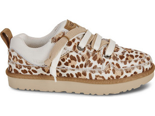 UGG Lowmel Plains Γυναικεία Sneakers Λευκά Καφέ 1181071-FDJ