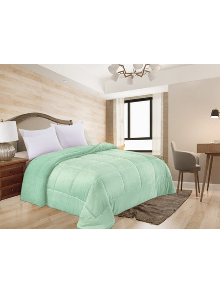 Γαρύφαλλο Κουβερτοπάπλωμα King Size 240x260 Square Μέντα