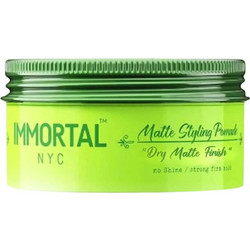 Immortal Dry Matte Finish Styling Pomade Μαλλιών Matte Δυνατό Κράτημα 150ml