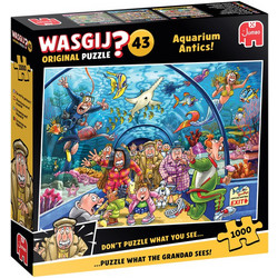 Puzzle Jumbo Wasgij Aquarium Antics 1000 Κομμάτια