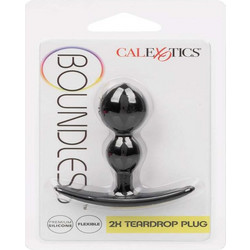 CalExotics Boundless 2x Teardrop Πρωκτική Σφήνα Μαύρη