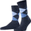 Burlington Manchester Ανδρικές Κάλτσες Ψηλές Navy Μπλε 21088-6120