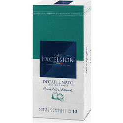 Caffe Excelsior Κάψουλες Espresso Decaffeinato Demus Συμβατές με Μηχανή Nespresso 10τμχ
