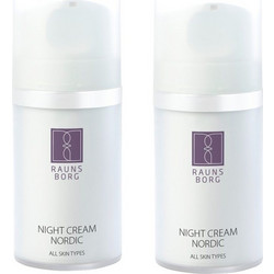 Raunsborg All Skin Types Night Cream 2x50ml