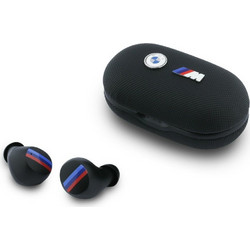 BMW Metal Logo Ακουστικά Bluetooth In Ear Ανθεκτικά στο Νερό Black