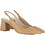 Guy Laroche Γόβες Slingback Δερμάτινες με Χοντρό Ψηλό Τακούνι Μπεζ 59304