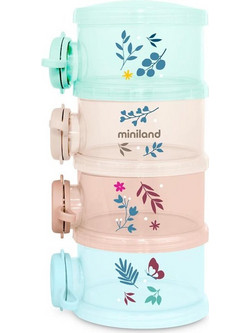Miniland Milky On The Go Dreamland Δοσομετρητής Σκόνης Γάλακτος Πολύχρωμος ML89746