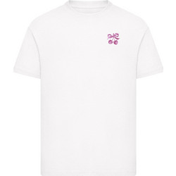 Mister Tee Lucky Girl Παιδικό T-Shirt Κοντομάνικο Λευκό Ροζ MTK380-00220