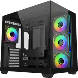 Cooler Master Elite 681 Black Midi Tower Κουτί Υπολογιστή με Πλαϊνό Παράθυρο