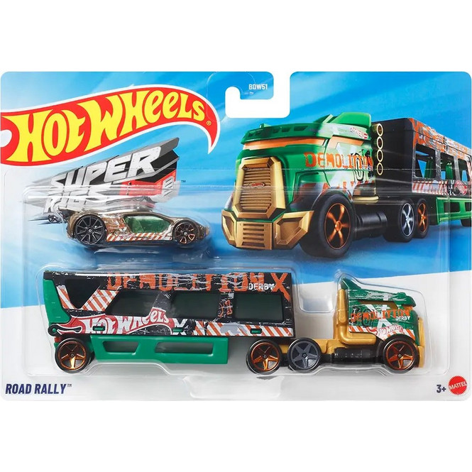 Hot Wheels Race Rally – Piste De Course Modulable, Boucles Et Départs – Cadeau Idéal Pour Enfants Dès 4 Ans