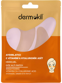 Dermokil Hydrogel Under Eye Eye Patches για Αντιγήρανση Μαύρους Κύκλους & Ενυδάτωση με Υαλουρονικό 2τμχ