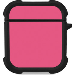 Sonique ColorBloc Series Θήκη Σιλικόνης για Apple AirPods 1 / 2 Ροζ