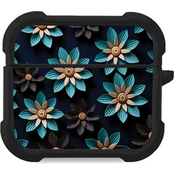Sonique 3D Flower Series Θήκη Σιλικόνης για Apple AirPods 3 Γαλάζιο