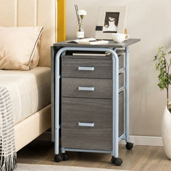 Costway Γραφείο Υπολογιστή Ξύλινο 75x105x50cm CB10359GR