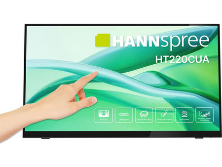 Hannspree HT220CUA IPS Φορητό Monitor 21.45" 1920x1080 FHD 75Hz 14ms