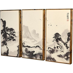 Ekustik Woody Queen Japan Trio Ηχοαπορροφητικά Πάνελ 3τμχ