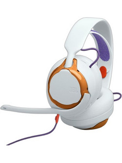 JBL Quantum 250 Gaming Headset Over Ear White Orange