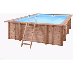 Abatec Baltic Harmony Πισίνα Ξύλινη 358x358x149cm
