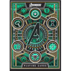 theory11 Avengers Τράπουλα Πράσινη 850016557391