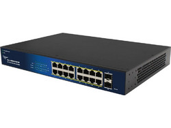 ALLNET ALL-SG8418PM Managed L2 Switch με 16 Θύρες Ethernet 1000Mbps και 2 SFP θύρες