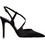 Sante Γόβες Slingback με Τακούνι Στιλέτο Μαύρες 25-664-01