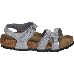 Birkenstock Παιδικά Πέδιλα για Κορίτσι Ανατομικά Ασημί 1030536