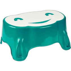 Thermobaby Babystep Βοηθητικό Σκαλοπάτι Μπάνιου Πλαστικό Αντιολισθητικό Πετρόλ TH1975GR