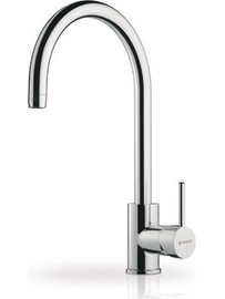 Pyramis Gusto 095071001 Μπαταρία Κουζίνας Πάγκου Διπλής Παροχής Ανάμεικτη Inox