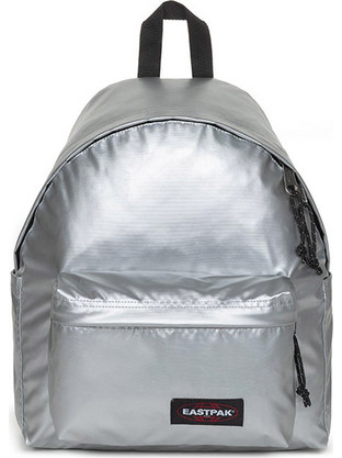 Eastpak Day Pak' R Σχολική Τσάντα Πλάτης Γυμνασίου - Λυκείου Ασημί EK0A5BG47Y2