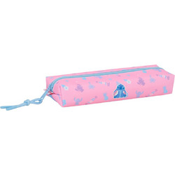 Safta Lilo & Stitch Bright Κασετίνα Βαρελάκι Ροζ S4313498