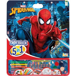 AS Company Giga Block Spiderman Σετ Ζωγραφικής 21τμχ 1023-62762