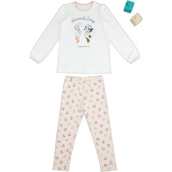 Prenatal Minnie & Daisy Παιδική Πιτζάμα Συνθετική Χειμωνιάτικη Μπεζ Σομόν 1510493