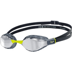 Arena Air Sonic Mirror Γυαλάκια Κολύμβησης Ενηλίκων Αντιθαμβωτικά Μαύρα Γκρι