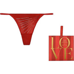 Admas Γυναικείο Sexy String Κόκκινο 64772690