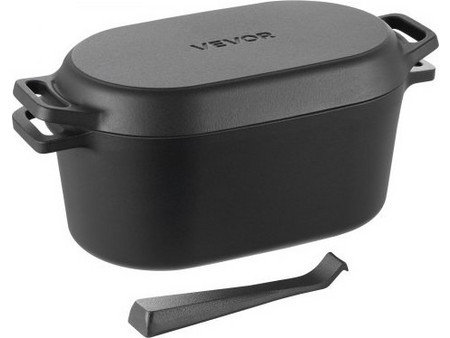 Vevor Μαντεμένια Κατσαρόλα Εμαγιέ 3.3lt