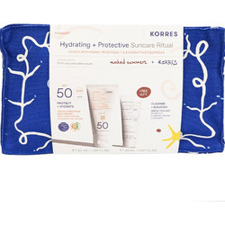 Korres Yoghurt Face Cream Tinted SPF50 50ml + Foaming Cream Cleanser 20ml