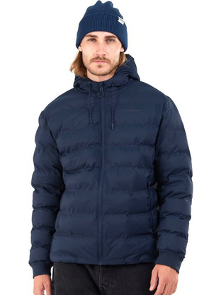 Fundango Ανδρικό Μπουφάν Χειμωνιάτικο Puffer Navy Μπλε 1JAAF20