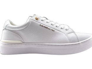 S.Oliver Ανδρικά Sneakers Λευκά 2177846-0100