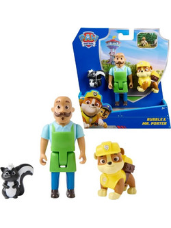 Spin Master Paw Patrol Rubble & Mr. Porter