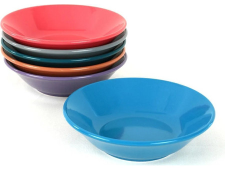 Stewe Home Hitit Mixed Πιάτα Βαθιά Πορσελάνης 18cm 6τμχ STE-004088-P4088